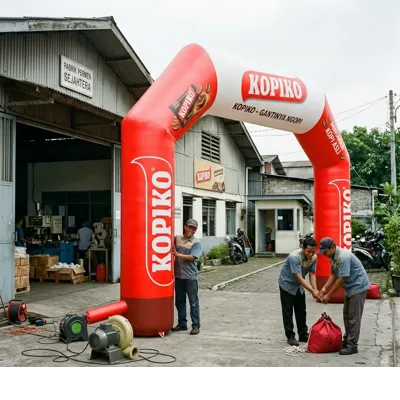 balon gate kopiko