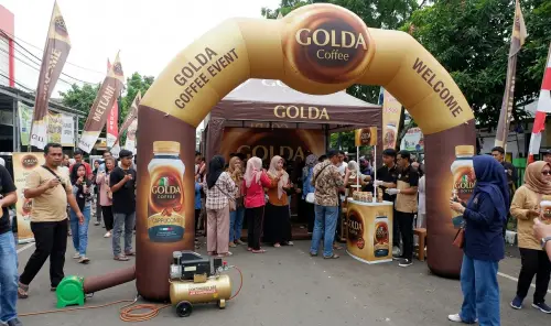 balon gate barru dalam event kopi