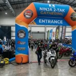 balon gate baubau dalam event kontes motor