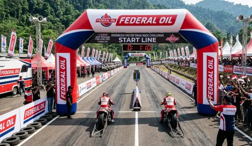 balon gate bitung pada event drag motor