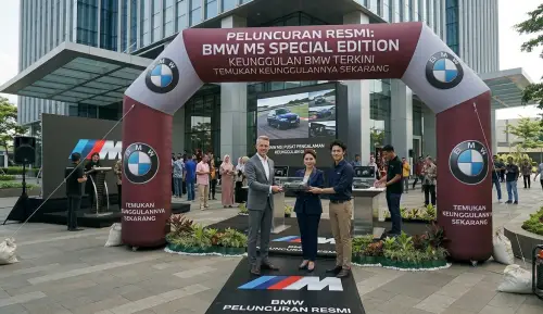 balon gate luwu digunakan dalam event otomotif