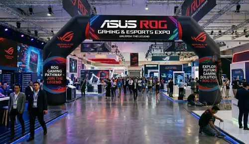 balon gate pangkajene digunakan untuk event pameran dari salah satu brand bagus