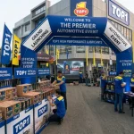balon gate sidenreng rappang dalam event launching oli motor