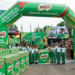 balon gate sinjai dalam event launching susu