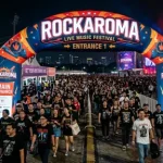 balon gate tojo una una dalam pertunjukan musik
