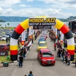 balon gate tabalong di event meetup mobil honda